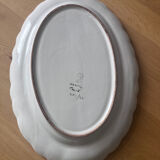 Large oval ceramic platter from Deruta