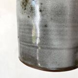 Enamelled terracotta pitcher