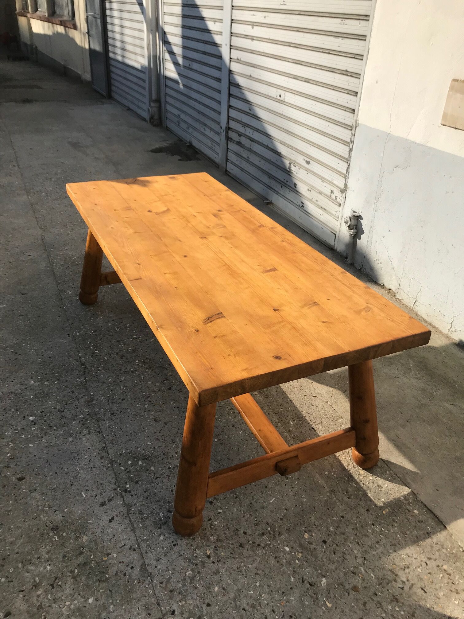 Table de ferme, par Georges Robert, France, 1960