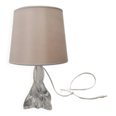 French Crystal Table Lamp By Baccarat, 1950s