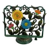 Old bronze candlestick