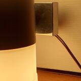 Large vintage cylindrical mid-century wall light.