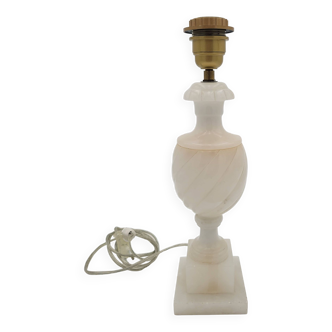 Antique Alabaster Lamp