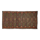 Anatolian handmade kilim rug 330 cm x 172 cm