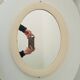 Antique oval mirror from the early 20th century 47*37