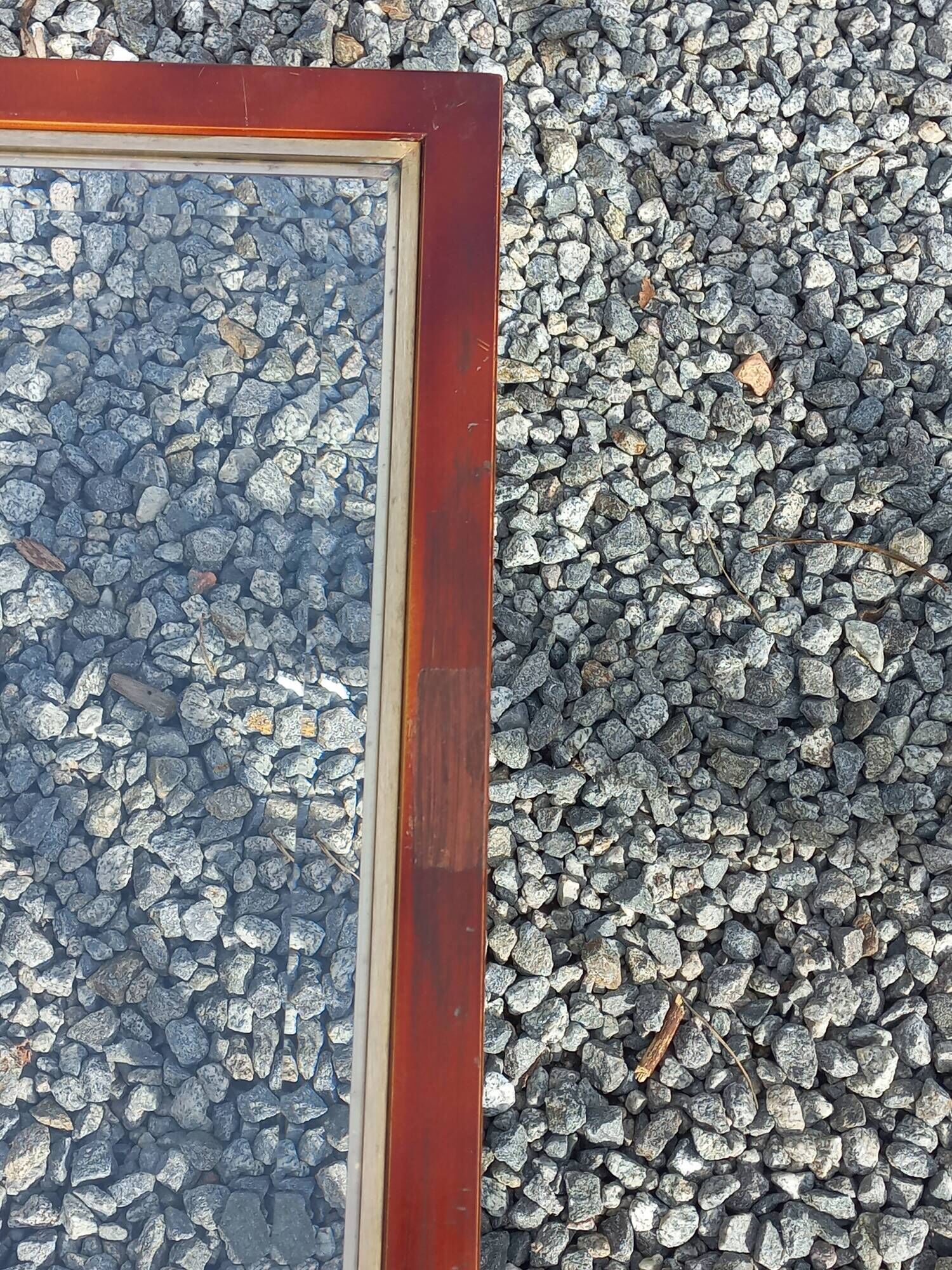 Pair of 1970s side tables in lacquered brass and glass