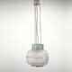 1960's Glass & Metal Pendant, Czechoslovakia