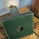 Art Deco Lamp Attributed to Paul Dupré Lafon / Se Killier and Parch Leather