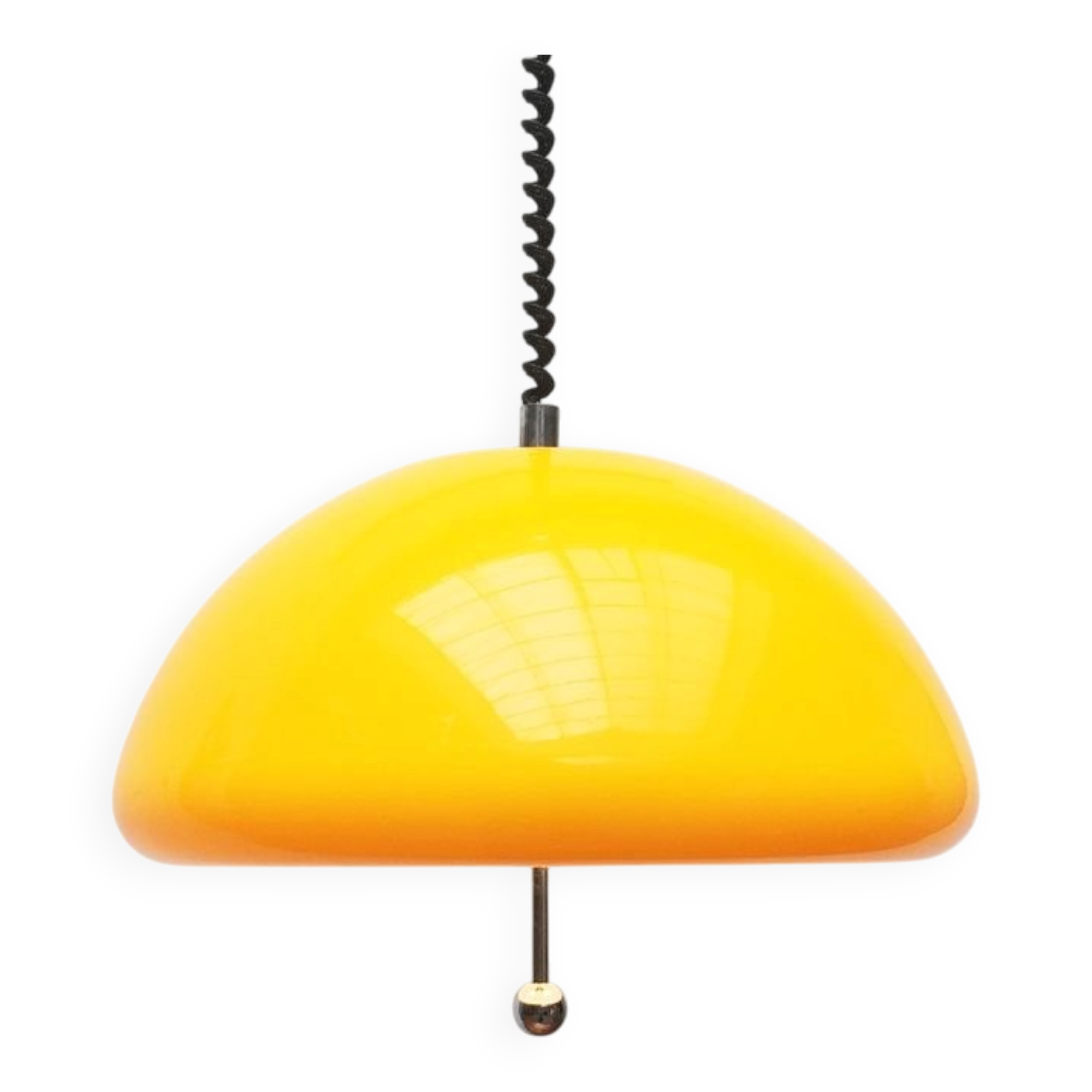 Space Age hanging lamp Cabras by Luigi Massoni for Guzzini