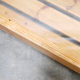 Table basse vintage en pin