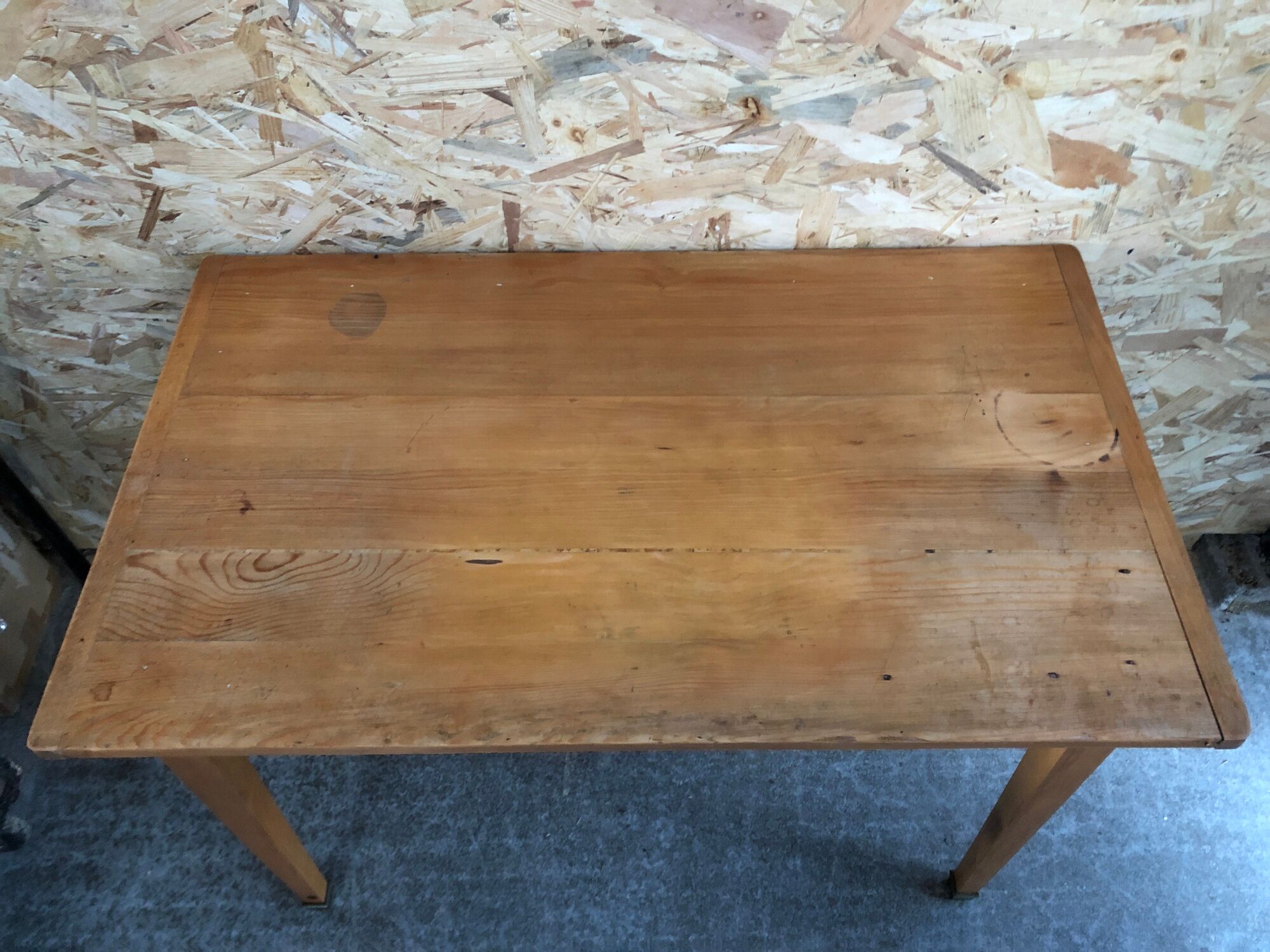 Old dining table kitchen