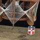 Suspension vintage bois et fils n2