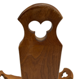 Chaise espagnole vintage brutalist design minimaliste