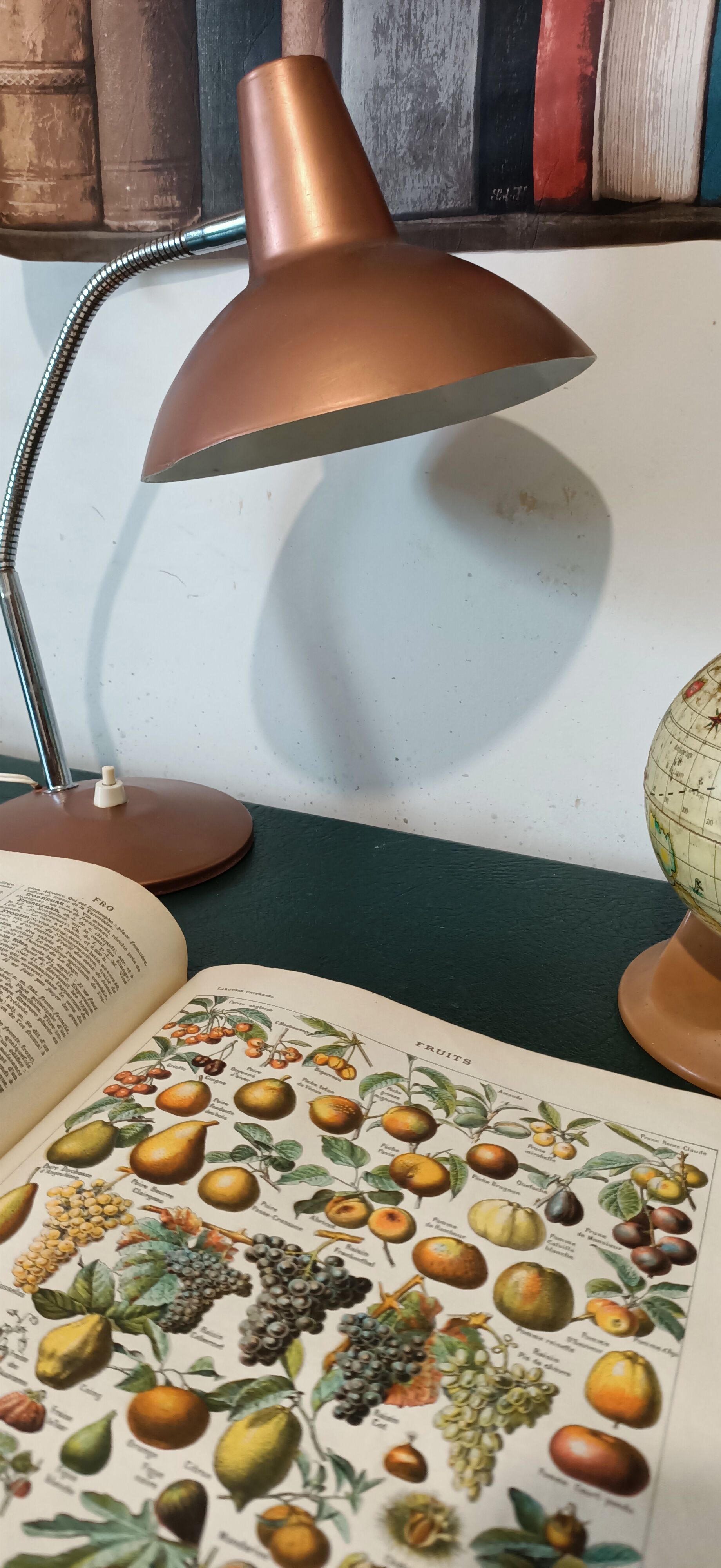 Copper pressure cooker lamp