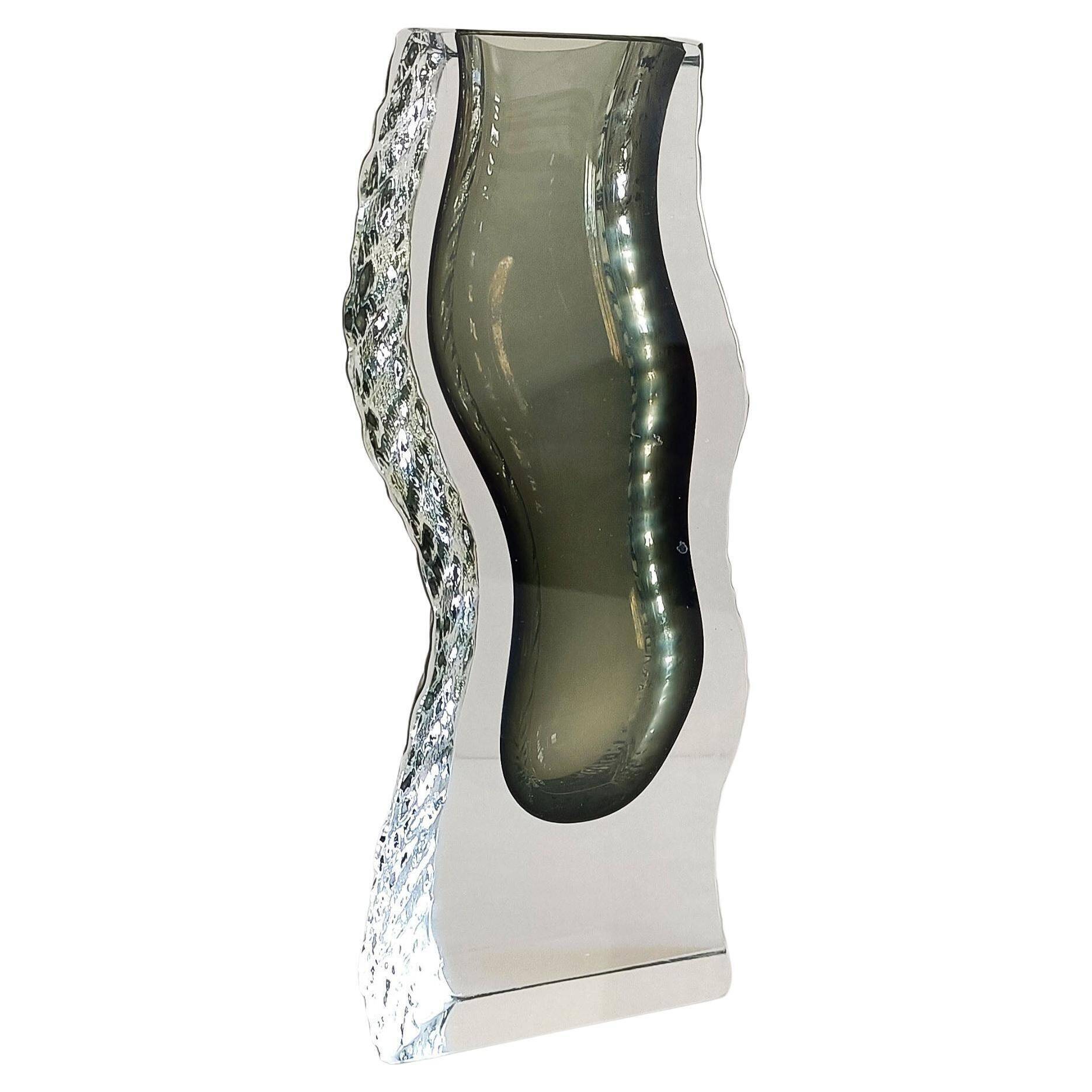 Murano Sommerso  Glass Vase by Alessandro Mandruzzato, Italy,  1970s