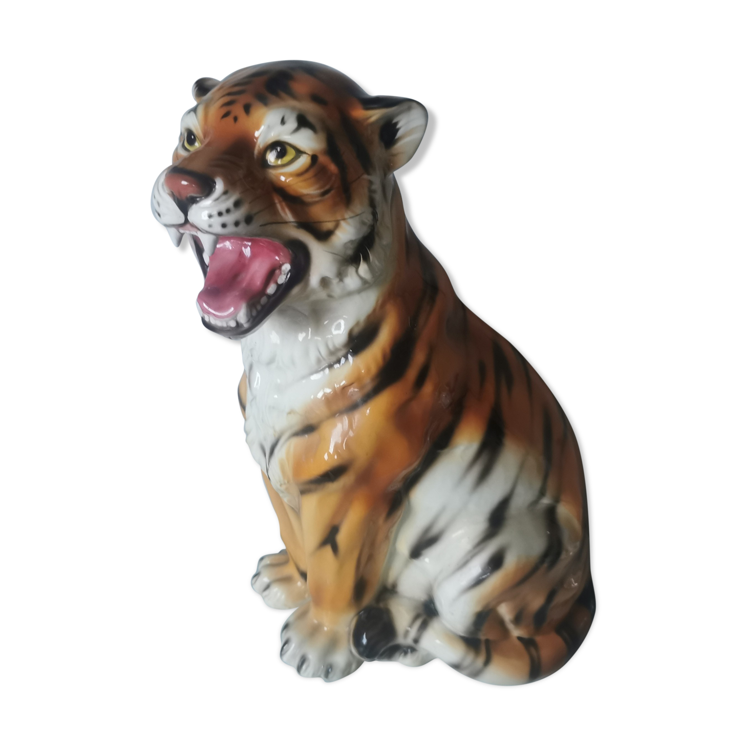 Ceramic tiger