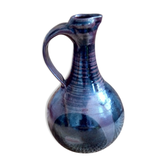 Glazed earthenware carafe