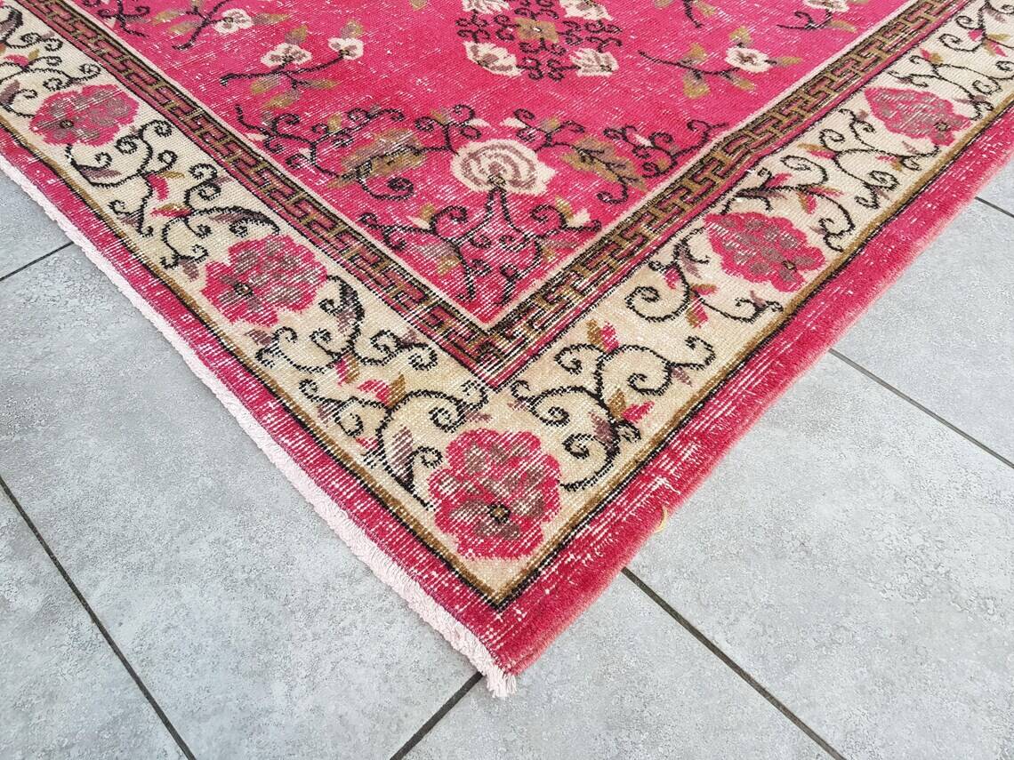 Oushak Antique Floor Wool Rug sku 2635
