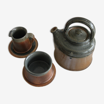 Set teapot sugar bowl milk pot