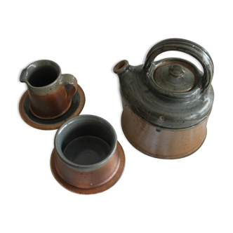 Set teapot sugar bowl milk pot