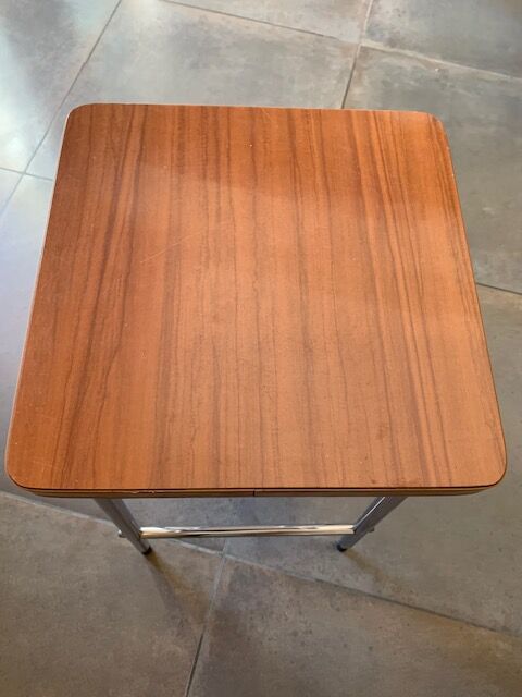 Stepladdler in vintage formica 70s