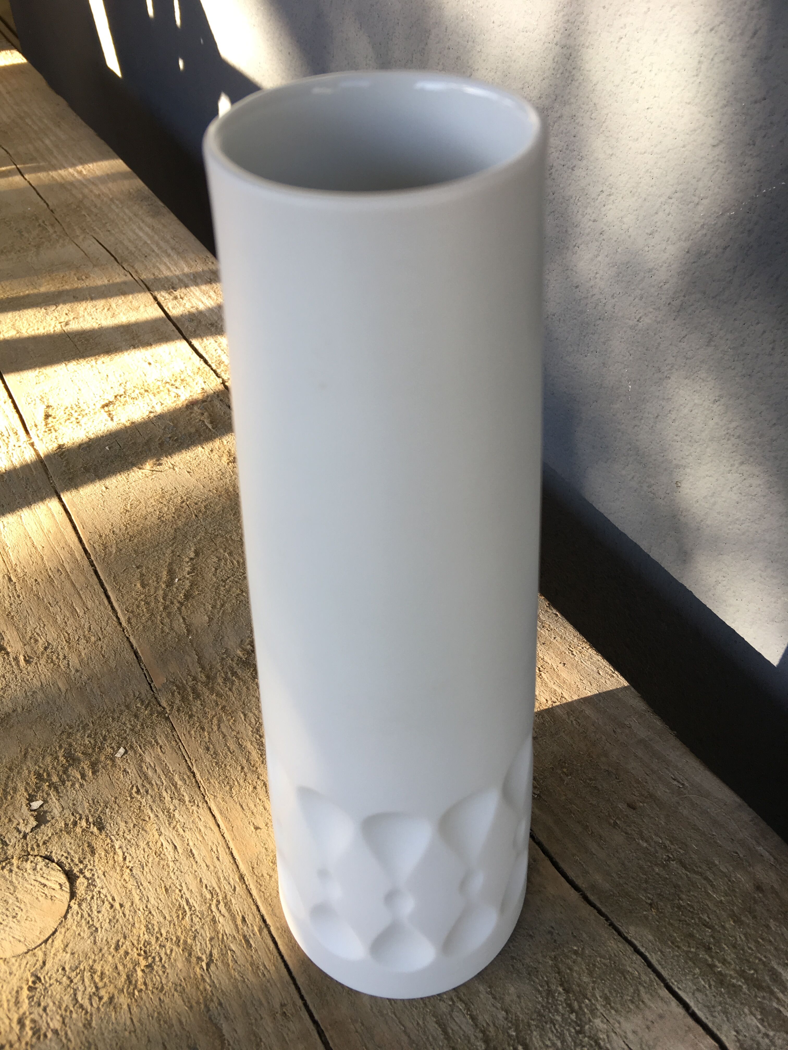 Vintage Hutschenreuther Fuchs 1960 modeniste vase