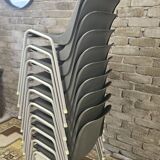 Lot of 10 Helmut Starke chairs from the 1970s