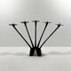 Large bronze candle holder by Klaus Ullrich 1950's