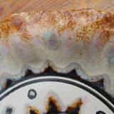Faience Quimper plate signed Paul Fouillen