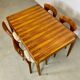 Scandinavian rosewood dining table