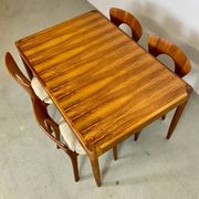 Scandinavian rosewood dining table