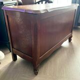 Solid wood storage chest