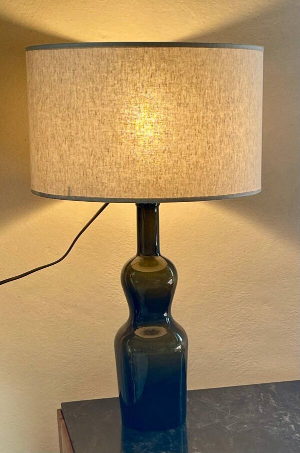 Lampe bouteille ancienne