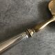 ANTIQUE SILVER PIE AND GOLDEN METAL SHOVEL in FÉRRÉOL-Boudat BOX