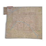 Old map of paris - hallwag berne