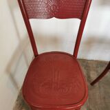 Set de 4 chaises bistrot bois courbé Fischel