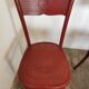 Set of 4 curved wooden bistro chairs Fischel