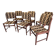 Set of 6 vintage Scandinavian chairs from the 1970s