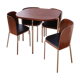 Table et chaises vintage