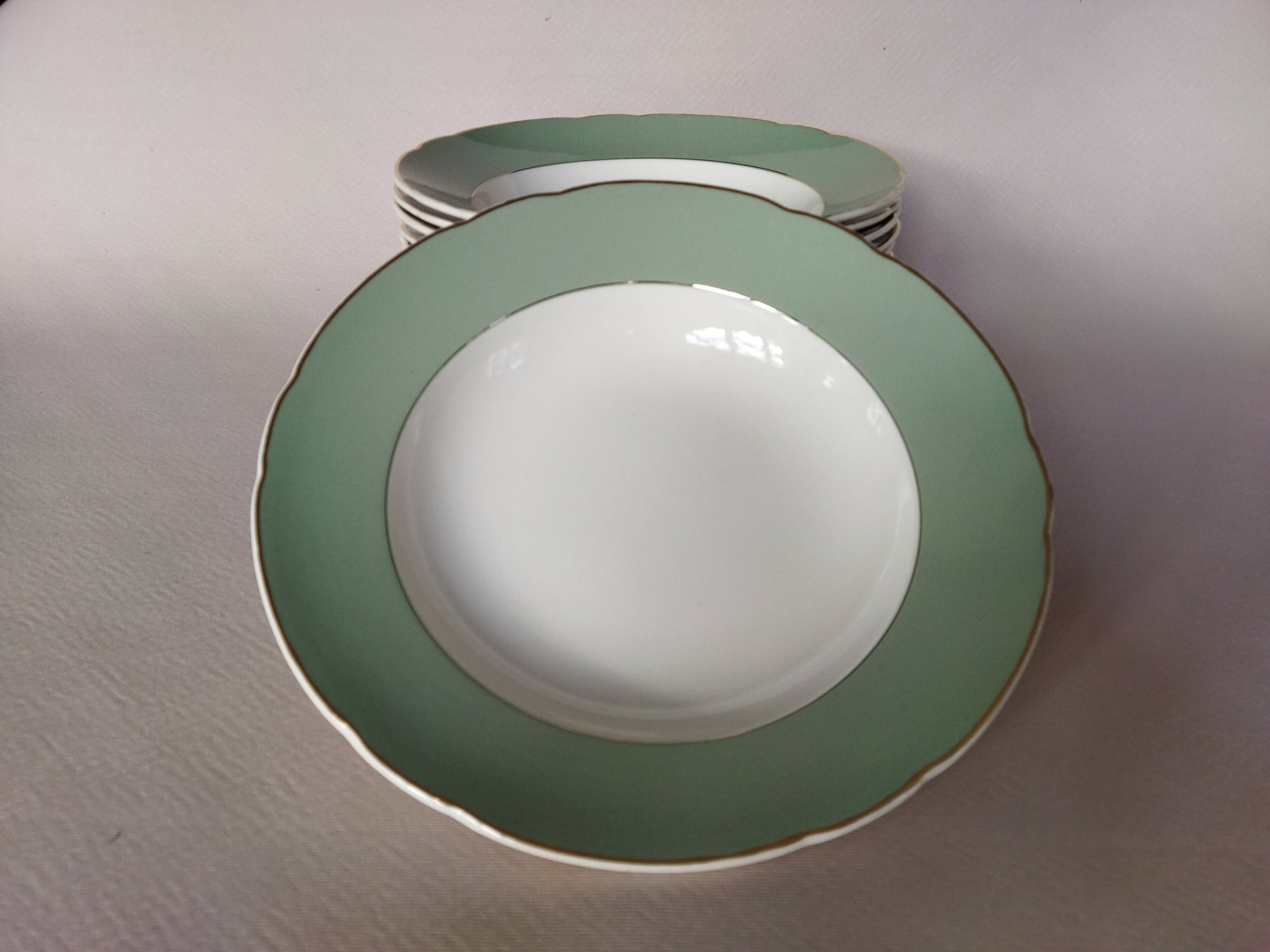 12 assiettes creuses Villeroy & Boch vintage 1960