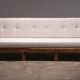 Vintage Italian Bamboo Sofa with Cushions from the 1970s