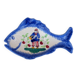 Ravier "Norman Art" in the shape of a fish