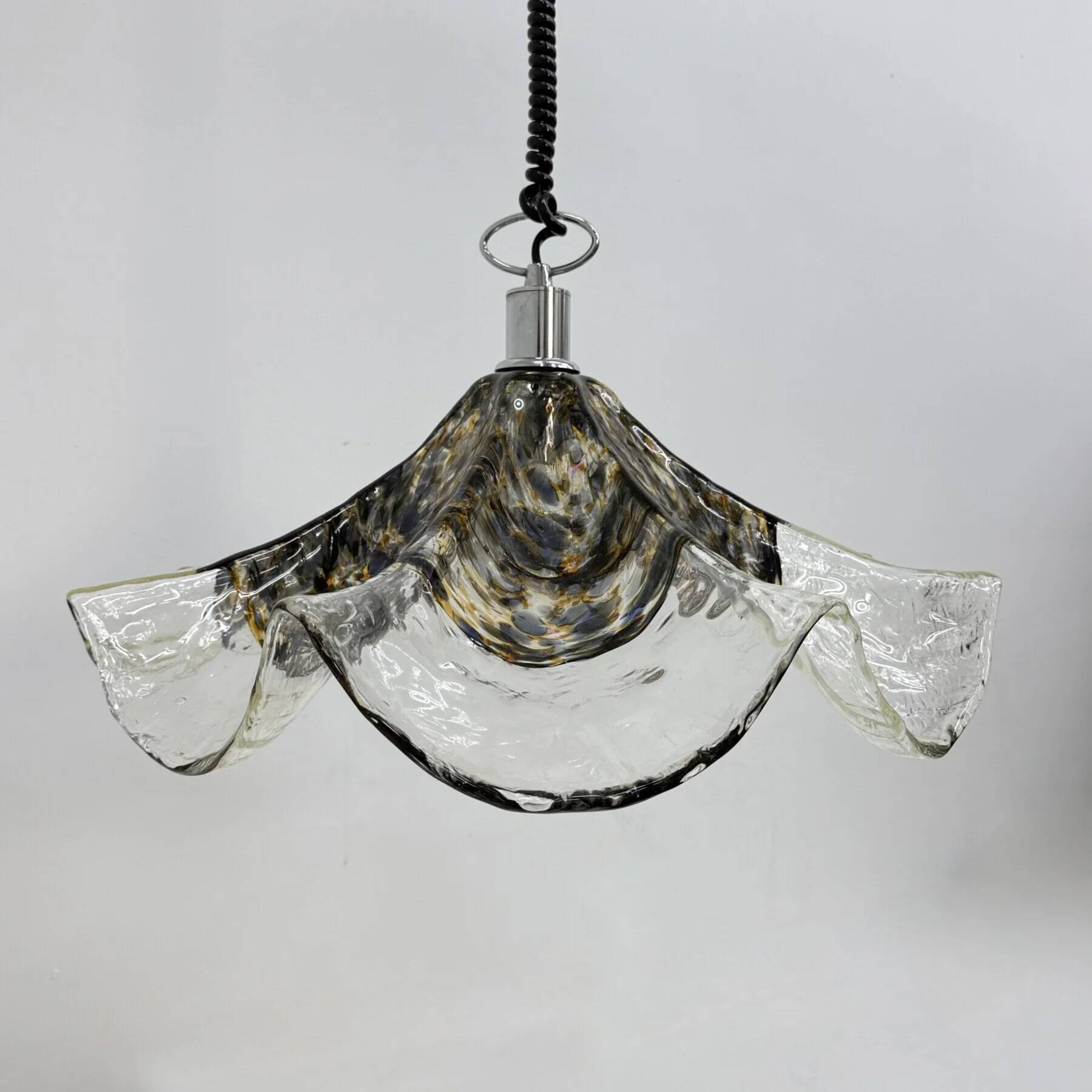 Mid-century Italian Murano glass pendant lamp, 1970s