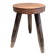Brutalist tripod stool cottage farmhouse