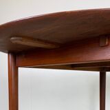 Table à manger danoise en teck par peter Hvidt & Orla Molgaard-Nielsen, modèle 311, édité par Soborg 1960