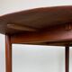 Table à manger danoise en teck par peter Hvidt & Orla Molgaard-Nielsen, modèle 311, édité par Soborg 1960