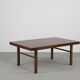 Rosewood mid century colonial modern coffee table, 1960s