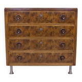 Art Deco Burr Walnut Chest of Drawers