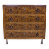 Art Deco Burr Walnut Chest of Drawers