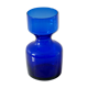 Cobalt blue glass vase, Scandinavian design